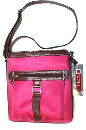 Rosetti Crossbody Purse Crimson/Brown