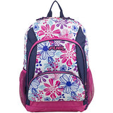 Fuel Girls Multi Pocket Deluxe School Backpack, Casual Daypack, Multipurpose Bag, Spring