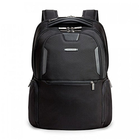 Briggs & Riley Atwork Medium Multi Pocket Backpack, Black, One Size