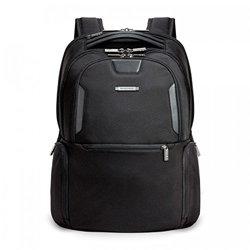 Briggs & Riley Atwork Medium Multi Pocket Backpack, Black, One Size