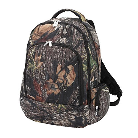 Reinforced  Water Resistant Backpack (Blank, Woods Camo)