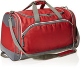 Amazonbasics Sports Duffel - Medium, Red