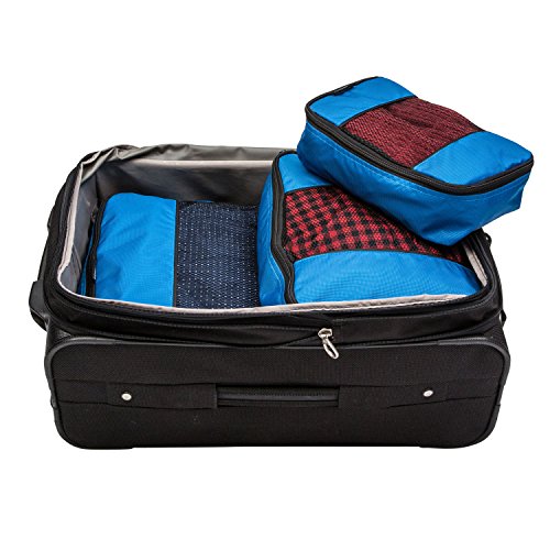 Travelwise Luggage Packing Organization Cubes 5 Pack, Verde