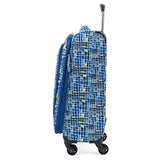 Atlantic Ultra Lite 4 | 21 And 24-Inch Expandable Spinners, Travel Pillow (Watercolor Blue)