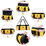 Camel Crown Sports Gym Bag Waterproof Travel Duffel Bags Weekender 30L With Shoulder Strap Yellow