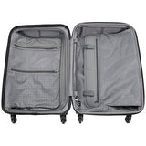 Ben Sherman Cambridge 24" Abs And Pc Film Expandable 4-Wheel Upright, Charcoal