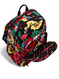 Vera Bradley Women's Campus Tech Backpack, Signature Cotton (Multi/Havana Rose)