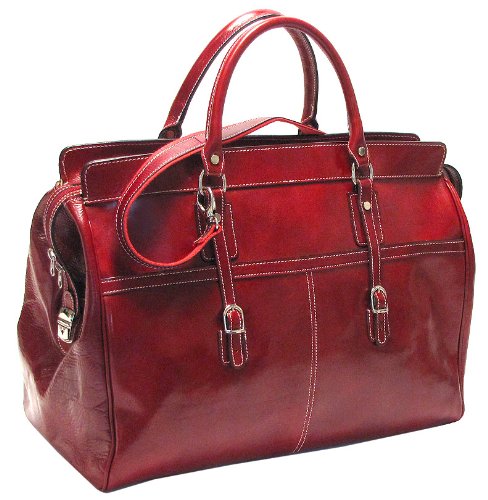 Floto Luggage Italian Casiana Tote, Tuscan Red, Large