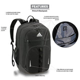 adidas Prime Backpack, Onix Jersey/Black, One Size