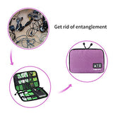 Travel Universal Cable Organizer USB Case Phone Charger Electronic Accessories Organizer Bag