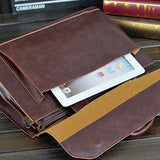 Men Bags, Berchirly PU Faux Leather Office Briefcase Handbag Cross Body Tote Bag