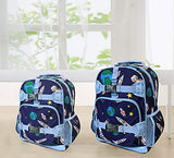 Ethan & Emerson School Backpack, Navy Shuttle (Small)