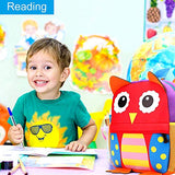 Toddler Backpack for Boys and Girls, 10.6" Owl School Bag, Suitable for 1-3 Years kids