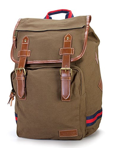 Tommy Hilfiger Workhorse Backpack, Khaki, One Size