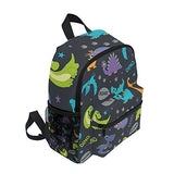 GIOVANIOR Dinosaurs Roaring Travel School Backpack for Boys Girls Kids