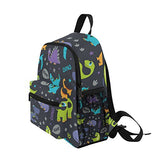 GIOVANIOR Dinosaurs Roaring Travel School Backpack for Boys Girls Kids