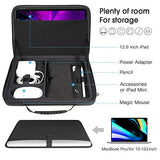 Smatree Hard Shell Laptop Shoulder Bag Compatible for 12-13.3 inch MacBook Pro/MacBook Air 2021 2020 2019 2018 2017/12.9 inch iPad Pro with Keyboard/Surface Pro X/7/6/5/4