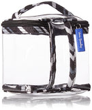 Vera Bradley Lighten up 3-1-1 Cosmetic, Polyester, Lotus Chevron, One Size