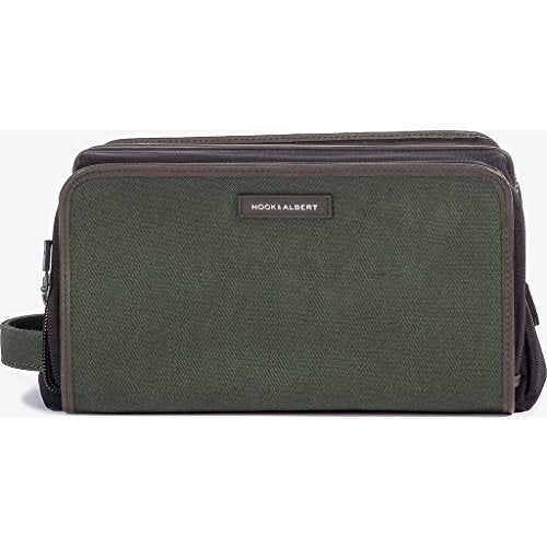 Hook & Albert Twill Toiletry Kit (Olive)