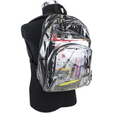 Eastsport Clear Backpack, Black