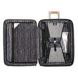 Ricardo Beverly Hills Ocean Drive | 3-Piece Set | 21" and 25" Spinners, Travel Pillow (Silver)