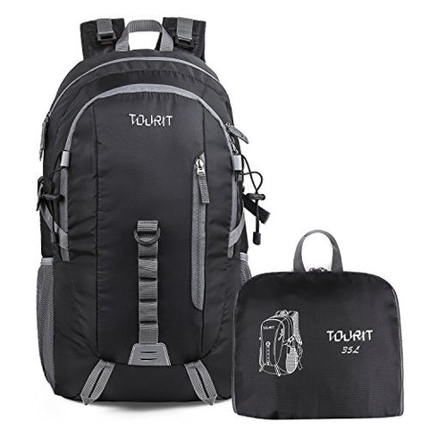 TOURIT Lightweight Packable Travel Hiking Backpack Foldable Daypack Waterproof Back Packs for