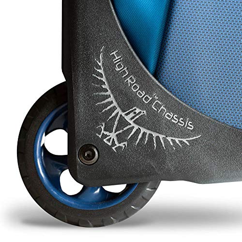 Osprey Packs Rolling Transporter 120 Duffel Bag, Kingfisher Blue