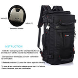Leshiry Anti-Theft Travel Daypack Hiking Backpack Multifunction Water Repellent Outdoor Trekking
