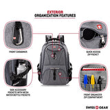 SwissGear 1900 Scansmart TSA Laptop Backpack - Grey Heather