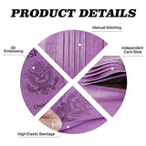 Passport Holder Cover wallet Case-Leather RFID Blocking Travel Document Organizer with Bonus Pen