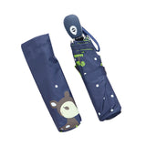 FakeFace Cute Cartoon Deer Flower Printed Travel Tote Mini Sun/Rain/Windproof Umbrella Auto Open&Close Compact Umbrella,Super Quality