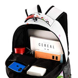 LORVIES Japanese Traditional Objects Bookbags Student Daypack Backpacks for Boys Girls