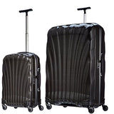Samsonite Luggage Black Label Cosmolite 2 Piece Spinner Luggage Set, 32" And 20" (One Size, Black)