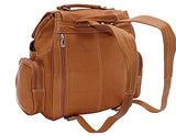 David King & Co. Deluxe Top Handle Extra Large Backpack, Tan, One Size