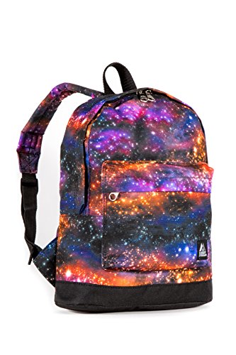 Everest Kids' Junior Pattern Backpack, Galaxy, One Size