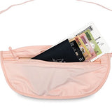 Pacsafe Coversafe S100 Anti-Theft Secret Waist Band Pouch, Orchid Pink