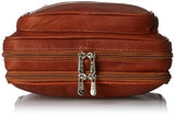 Piel Leather Multi-use Tablet Carry-all, Saddle