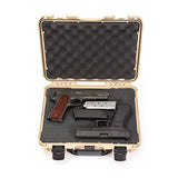 Nanuk Professional Gun Case, Military Approved, Waterproof And Shockproof - Tan