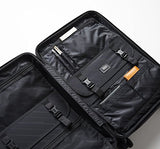 Zero Halliburton Zro 22" Domestic Carry-On 4-Wheel Spinner Luggage In Silver