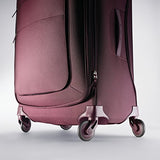 Samsonite Flexis Expandable Softside Checked Luggage With Spinner Wheels, 30 Inch, Cordovan
