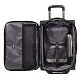 Travelpro Crew Expert Global Carry-on Expandable Rollaboard, Jet Black