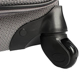 Nicole Miller New York Coralie Collection 28" Expandable Upright Luggage Spinner (Gray)