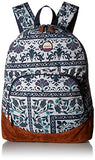 Roxy Women'S Fairness Backpack, Dress Blues Square Flower