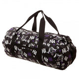 Dc Comics Batman'S Joker Licensed Black Packable Duffle Bag Gym Luggage Travel
