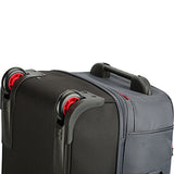 High Sierra Cermak 26" Wheeled Drop-Bottom Duffel (Mercury/Black/Crimson)