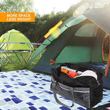 REDCAMP 75L Foldable Duffel Bag Large Size Lightweight & Multifunction, 25" Water Resistant Travel Duffle Bag for Men Women, Black