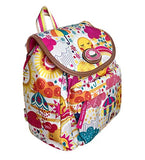 Lily Bloom Mini Backpack Colorful, Eco Friendly (SPRING SHOWERS)