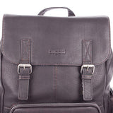 Bugatti Sartoria Top Grain Leather Backpack, Leather, Brown