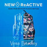 Vera Bradley Recycled Lighten Up Reactive Sling Backpack, Belle Paisley