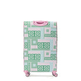 Macbeth Women'S Prepset 28In Rolling Luggage Suitcase Pink, Green